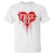 Free DC Graffiti Dripping Heart Graphic T Shirt Washington DC Pride Political Satire - Wonder Print Shop