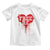 Free DC Graffiti Dripping Heart Graphic Toddler T Shirt Washington DC Pride Political Satire - Wonder Print Shop