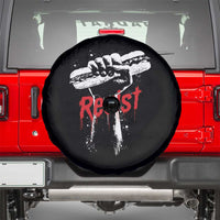 Resist with Sandwich Power Spare Tire Cover Funny Food Rebellion Political Satire - Wonder Print Shop