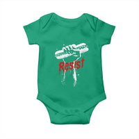 Resist with Sandwich Power Baby Onesie Funny Food Rebellion Political Satire - Wonder Print Shop