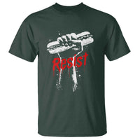 Resist with Sandwich Power T Shirt Funny Food Rebellion Political Satire - Wonder Print Shop