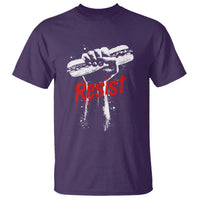 Resist with Sandwich Power T Shirt Funny Food Rebellion Political Satire - Wonder Print Shop