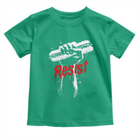 Resist with Sandwich Power Toddler T Shirt Funny Food Rebellion Political Satire - Wonder Print Shop
