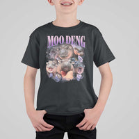 Baby Hippo Moo Deng T Shirt For Kid Funny Moo-deng Baby Pygmy Hippopotamus - Wonder Print Shop