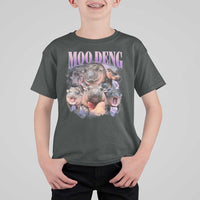 Baby Hippo Moo Deng T Shirt For Kid Funny Moo-deng Baby Pygmy Hippopotamus - Wonder Print Shop