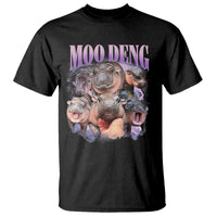 Baby Hippo Moo Deng T Shirt Funny Moo-deng Baby Pygmy Hippopotamus - Wonder Print Shop