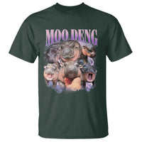 Baby Hippo Moo Deng T Shirt Funny Moo-deng Baby Pygmy Hippopotamus - Wonder Print Shop