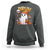 Cute Halloween Ghost Boo Sheet Sweatshirt Funny Bruh Trick Or Treat Candy - Wonder Print Shop