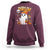 Cute Halloween Ghost Boo Sheet Sweatshirt Funny Bruh Trick Or Treat Candy - Wonder Print Shop
