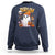 Cute Halloween Ghost Boo Sheet Sweatshirt Funny Bruh Trick Or Treat Candy - Wonder Print Shop