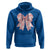 Pink Ghost Bow Coquette Hoodie Cute Girlly Boo Sheet Halloween Spooky Season - Wonder Print Shop