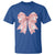 Pink Ghost Bow Coquette T Shirt Cute Girlly Boo Sheet Halloween Spooky Season - Wonder Print Shop