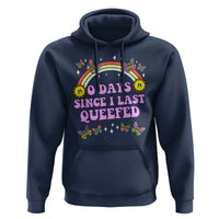 Funny Queef Joke Embarrassing Hoodie 0 Days Since I Last Queefed - Wonder Print Shop