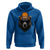 Cool Bear Chicago Graphic Hoodie Retro Vibe City Pride Beanie and Sunglasses - Wonder Print Shop