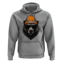 Cool Bear Chicago Graphic Hoodie Retro Vibe City Pride Beanie and Sunglasses - Wonder Print Shop