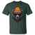 Cool Bear Chicago Graphic T Shirt Retro Vibe City Pride Beanie and Sunglasses - Wonder Print Shop
