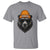 Cool Bear Chicago Graphic T Shirt Retro Vibe City Pride Beanie and Sunglasses - Wonder Print Shop