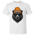 Cool Bear Chicago Graphic T Shirt Retro Vibe City Pride Beanie and Sunglasses - Wonder Print Shop