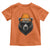 Cool Bear Chicago Graphic Toddler T Shirt Retro Vibe City Pride Beanie and Sunglasses - Wonder Print Shop