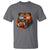 Cool Game Day Bear Graphic T Shirt Bold Football Fan Dripping Paint - Wonder Print Shop