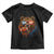 Cool Game Day Bear Graphic Toddler T Shirt Bold Football Fan Dripping Paint - Wonder Print Shop