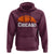 Chicago Skyline Football Graphic Hoodie Bold Windy City Fan Art for Game Days - Wonder Print Shop