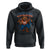 Fierce Football Bear Hoodie Chicago Fan Number 18 Bold Orange Game Day Spirit - Wonder Print Shop
