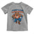Fierce Football Bear Toddler T Shirt Chicago Fan Number 18 Bold Orange Game Day Spirit - Wonder Print Shop
