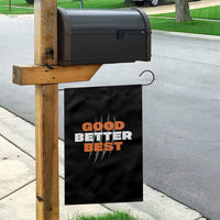 Good Better Best Chicago Football Inspirational Garden Flag Fierce Bears Claw Graphic for Fan TS02