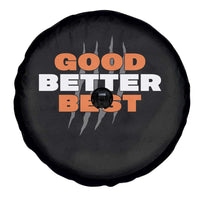 Good Better Best Chicago Football Inspirational Spare Tire Cover Fierce Bears Claw Graphic for Fan TS02