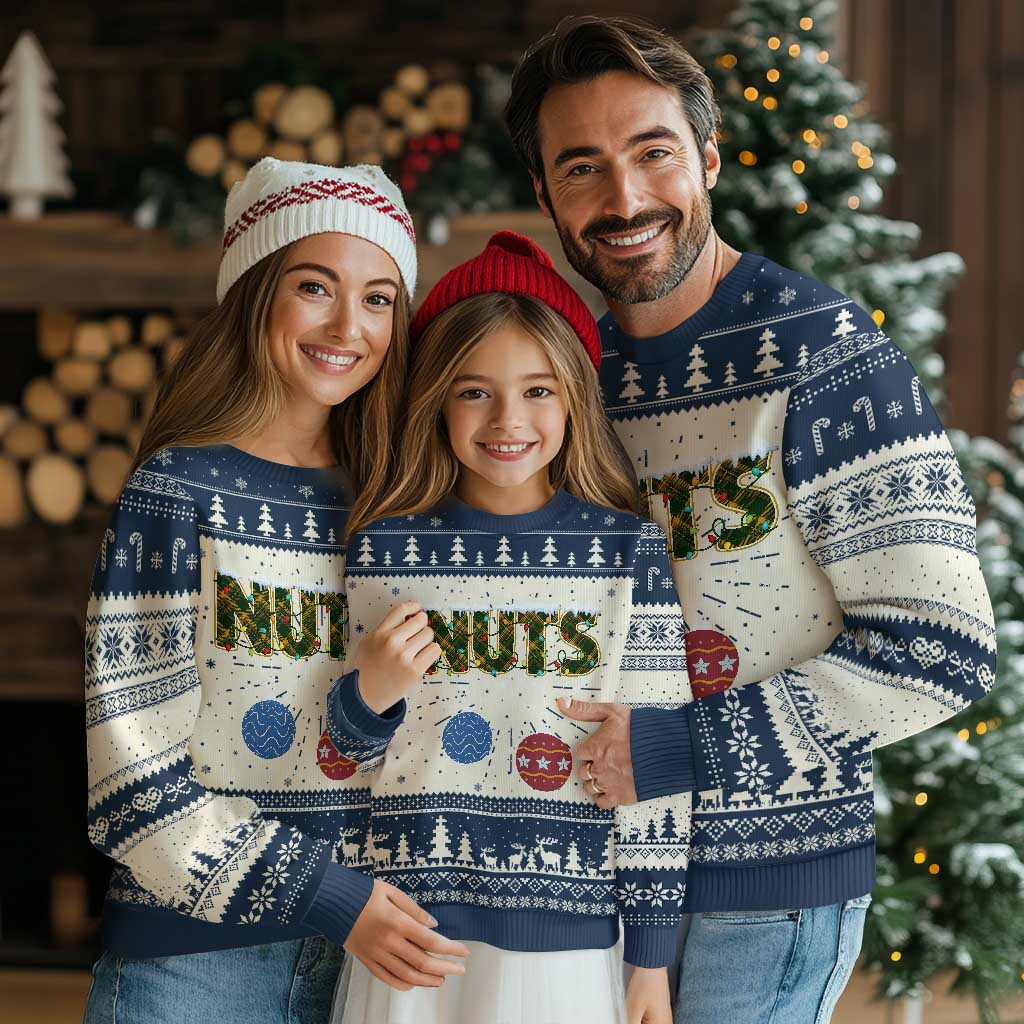 Christmas Couples Ugly Christmas Sweater Chestnuts Xmas Matching Family Funny Nuts - Wonder Print Shop