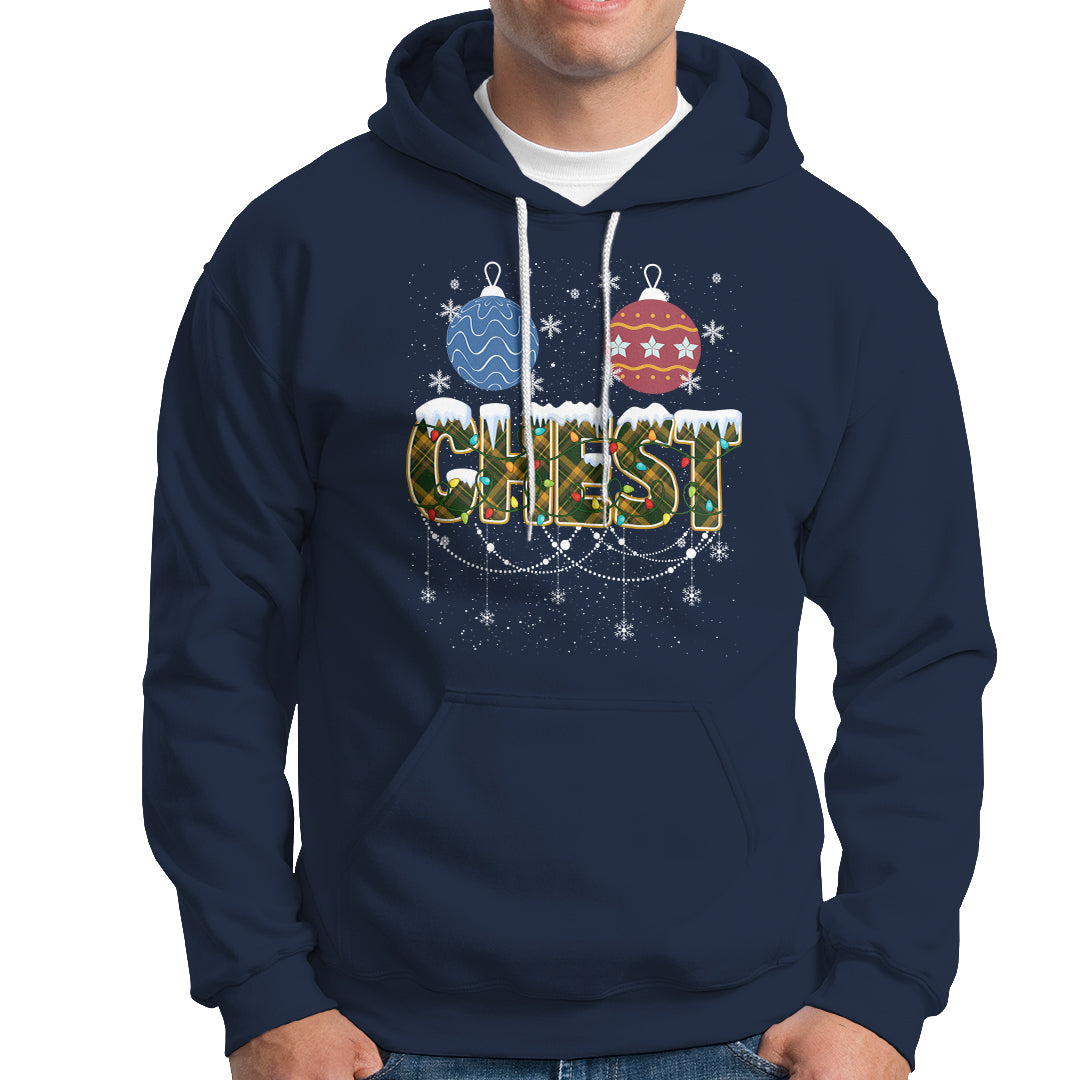 Christmas Couples Hoodie Chestnuts Xmas Matching Family Funny Chest - Wonder Print Shop
