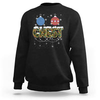 Christmas Couples Sweatshirt Chestnuts Xmas Matching Family Funny Chest - Wonder Print Shop