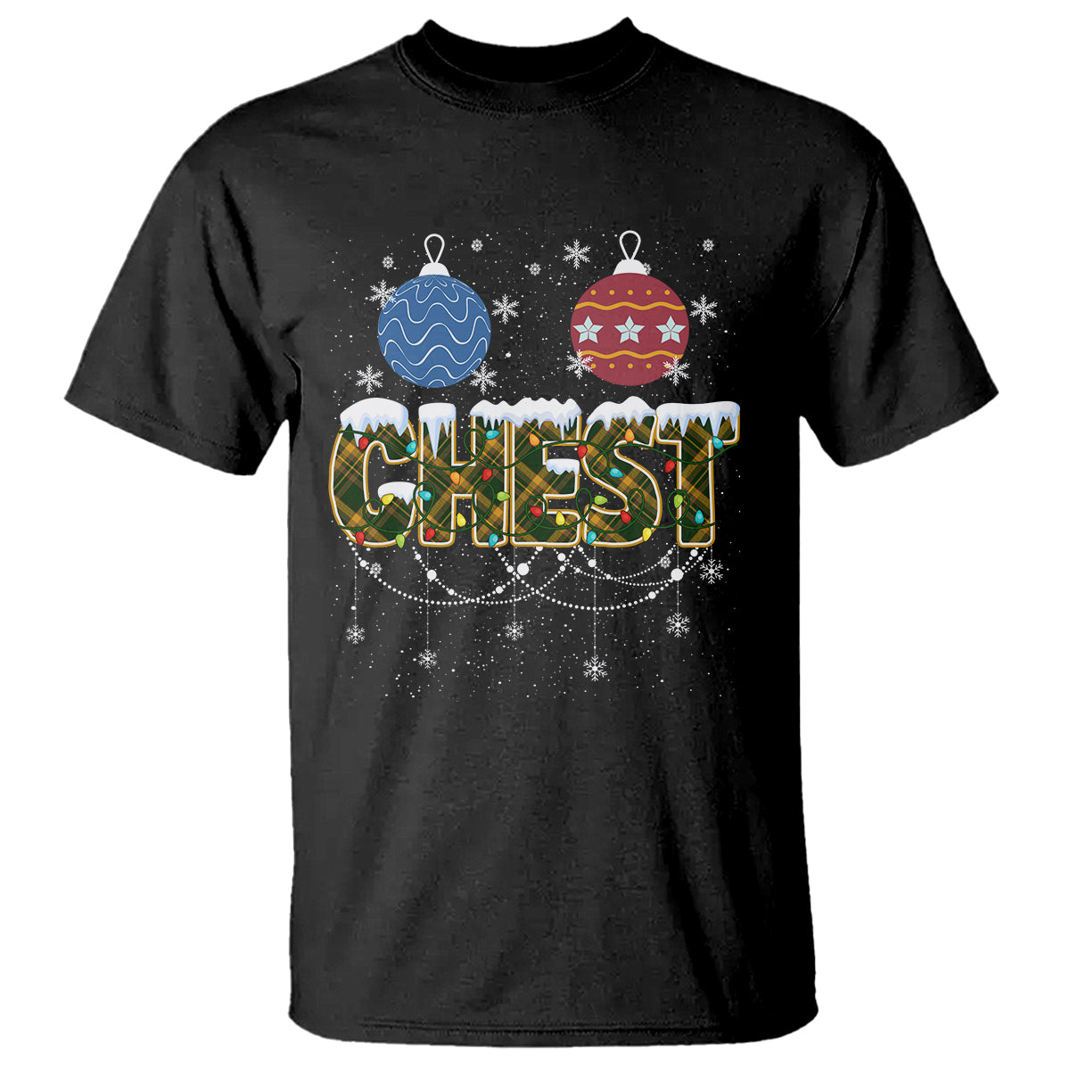 Christmas Couples T Shirt Chestnuts Xmas Matching Family Funny Chest - Wonder Print Shop