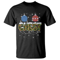 Christmas Couples T Shirt Chestnuts Xmas Matching Family Funny Chest - Wonder Print Shop