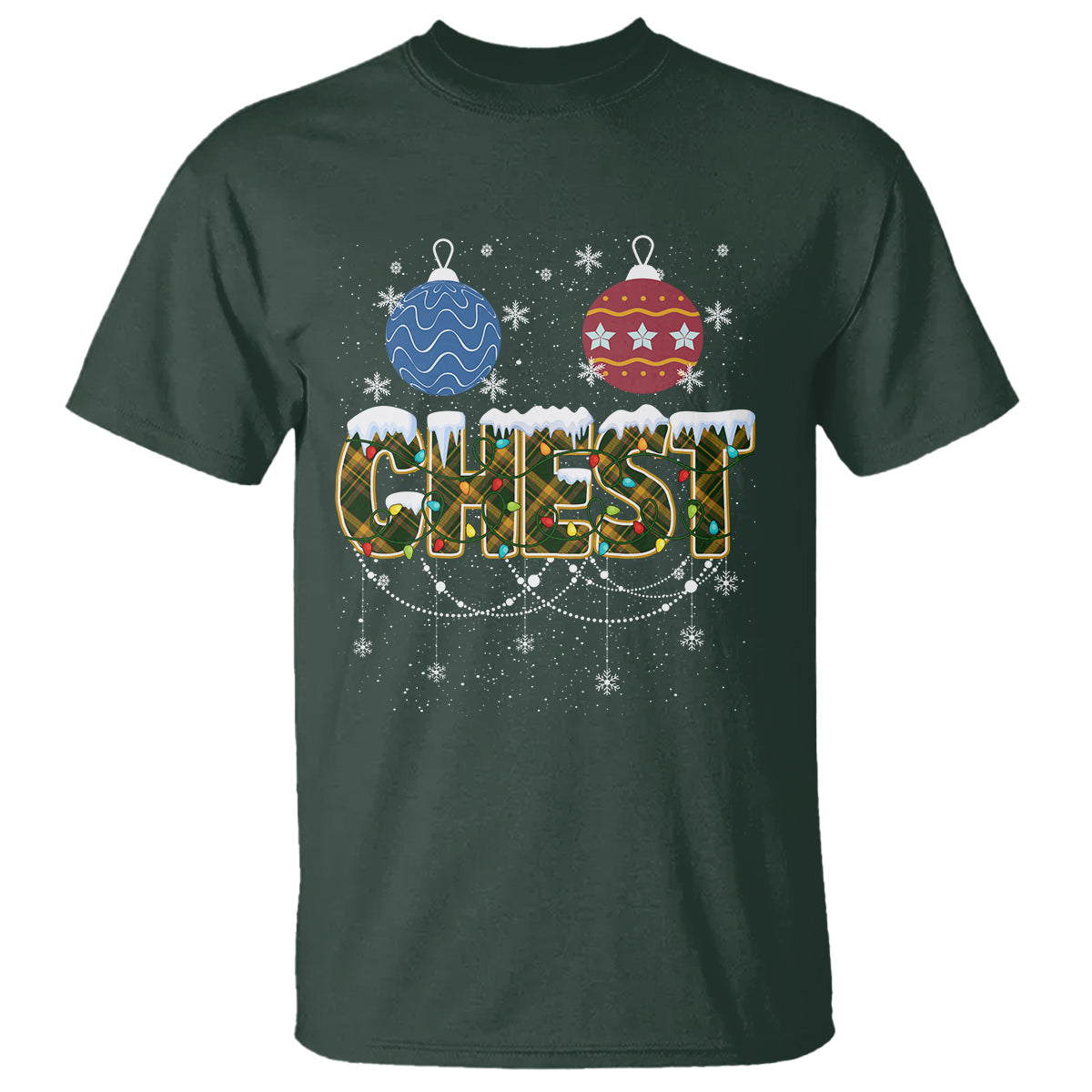 Christmas Couples T Shirt Chestnuts Xmas Matching Family Funny Chest - Wonder Print Shop