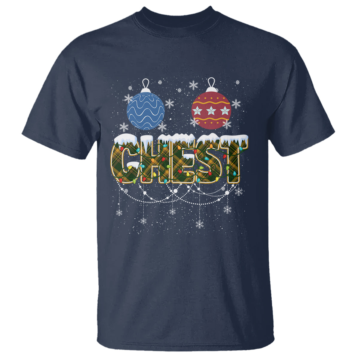 Christmas Couples T Shirt Chestnuts Xmas Matching Family Funny Chest - Wonder Print Shop