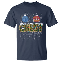 Christmas Couples T Shirt Chestnuts Xmas Matching Family Funny Chest - Wonder Print Shop