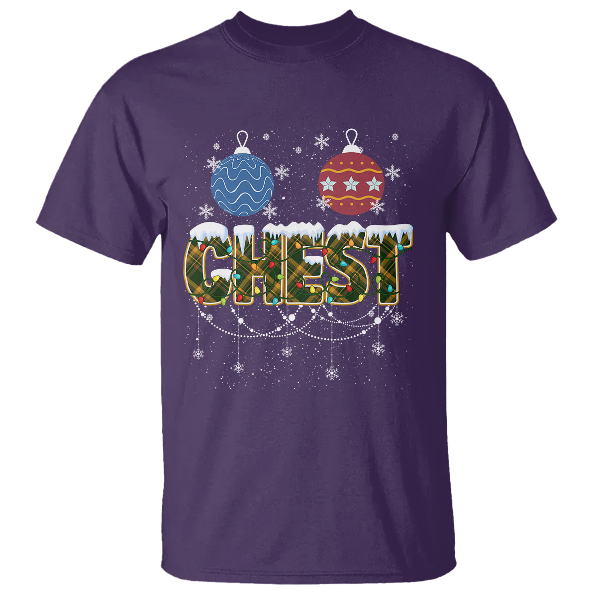 Christmas Couples T Shirt Chestnuts Xmas Matching Family Funny Chest - Wonder Print Shop