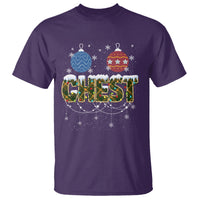 Christmas Couples T Shirt Chestnuts Xmas Matching Family Funny Chest - Wonder Print Shop