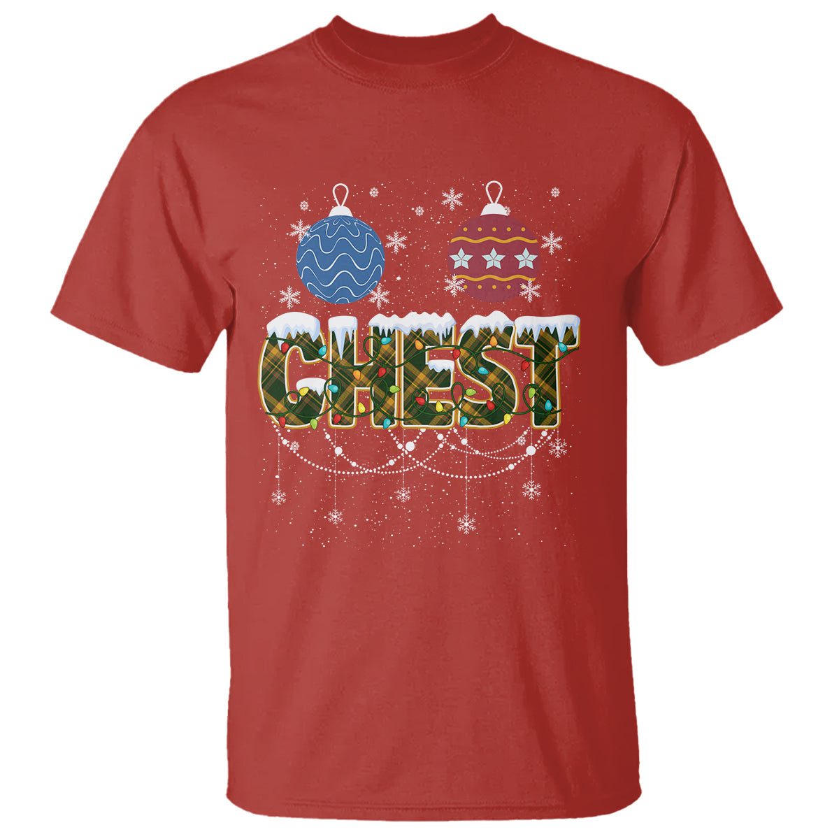 Christmas Couples T Shirt Chestnuts Xmas Matching Family Funny Chest - Wonder Print Shop