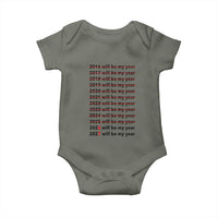 2026 2027 Will Be My Year Baby Onesie Funny New Year Motivation Comeback Energy - Wonder Print Shop