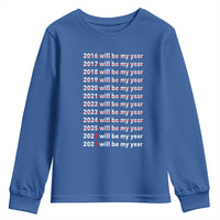 2026 2027 Will Be My Year Black Youth Sweatshirt Funny New Year Motivation Comeback Energy - Wonder Print Shop