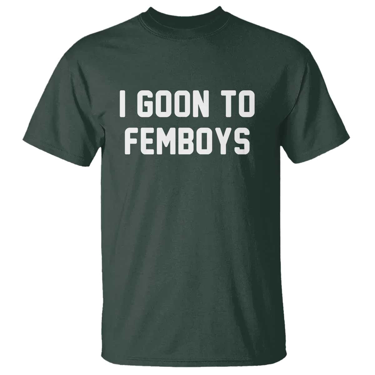 I Goon to Femboys T Shirt Funny Adult Humor Internet Meme Culture - Wonder Print Shop