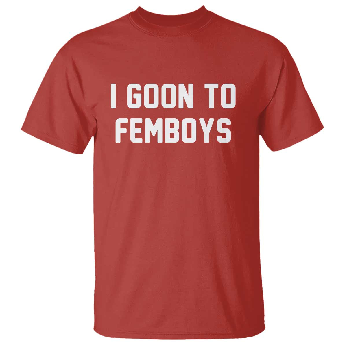 I Goon to Femboys T Shirt Funny Adult Humor Internet Meme Culture - Wonder Print Shop