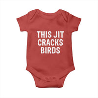 This Jit Cracks Birds Baby Onesie Funny Gen Z Meme Viral Slang Culture - Wonder Print Shop