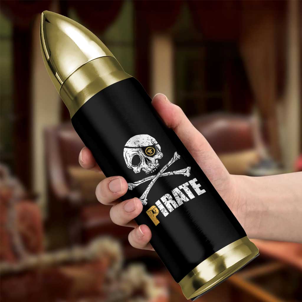 Funny Pirate Pi Cryptocurrency Bullet Tumbler Crypto Coins Blockchain Mining - Wonder Print Shop