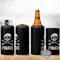Funny Pirate Pi Cryptocurrency 4 in 1 Can Cooler Tumbler Crypto Coins Blockchain Mining - Wonder Print Shop