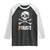 Funny Pirate Pi Cryptocurrency Raglan Shirt Crypto Coins Blockchain Mining - Wonder Print Shop