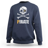 Funny Pirate Pi Cryptocurrency Sweatshirt Crypto Coins Blockchain Mining - Wonder Print Shop